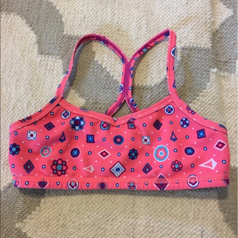 Ivivva size 6 Drill Sports Bra
